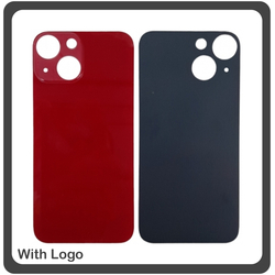 HQ OEM &Sigma;&upsilon;&mu;&beta;&alpha;&tau;ό &Gamma;&iota;&alpha; Apple iPhone 13 Mini, iPhone13 Mini (A2628, A2481, A2626, A2629) Premium Aftermarket Rear Back Battery Cover with Camera Big Hole &Pi;ί&sigma;&omega; &Kappa;ά&lambda;&upsilon;&mu;&mu;&alpha; &Pi;&lambda;ά&tau;&eta; &Kappa;&alpha;&pi;ά&kappa;&iota; &Mu;&pi;&alpha;&tau;&alpha;&rho;ί&alpha;&sigmaf; Red &Kappa;ό&kappa;&kappa;&iota;&nu;&omicron;​ (Grade AAA+++)
