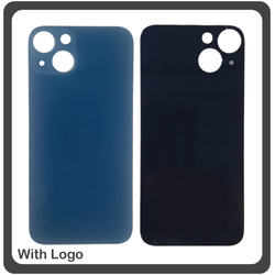 HQ OEM &Sigma;&upsilon;&mu;&beta;&alpha;&tau;ό &Mu;&epsilon; Apple iPhone 13, iPhone13 (A2633, A2482, A2631, A2634, A2635, iphone14,5) Premium Aftermarket Rear Back Battery Cover with Camera Big Hole &Pi;ί&sigma;&omega; &Kappa;ά&lambda;&upsilon;&mu;&mu;&alpha; &Pi;&lambda;ά&tau;&eta; &Kappa;&alpha;&pi;ά&kappa;&iota; &Mu;&pi;&alpha;&tau;&alpha;&rho;ί&alpha;&sigmaf; Blue &Mu;&pi;&lambda;&epsilon; (Premium A+​)