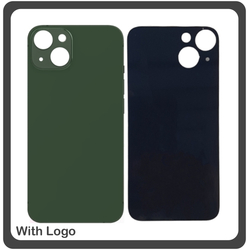 HQ OEM &Sigma;&upsilon;&mu;&beta;&alpha;&tau;ό &Mu;&epsilon; Apple iPhone 13, iPhone13 (A2633, A2482, A2631, A2634, A2635, iphone14,5) Premium Aftermarket Rear Back Battery Cover with Camera Big Hole &Pi;ί&sigma;&omega; &Kappa;ά&lambda;&upsilon;&mu;&mu;&alpha; &Pi;&lambda;ά&tau;&eta; &Kappa;&alpha;&pi;ά&kappa;&iota; &Mu;&pi;&alpha;&tau;&alpha;&rho;ί&alpha;&sigmaf; Green &Pi;&rho;ά&sigma;&iota;&nu;&omicron; (Premium A+​)