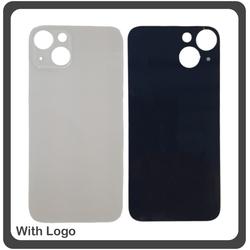 HQ OEM &Sigma;&upsilon;&mu;&beta;&alpha;&tau;ό &Mu;&epsilon; Apple iPhone 13, iPhone13 (A2633, A2482, A2631, A2634, A2635, iphone14,5) Premium Aftermarket Rear Back Battery Cover with Camera Big Hole &Pi;ί&sigma;&omega; &Kappa;ά&lambda;&upsilon;&mu;&mu;&alpha; &Pi;&lambda;ά&tau;&eta; &Kappa;&alpha;&pi;ά&kappa;&iota; &Mu;&pi;&alpha;&tau;&alpha;&rho;ί&alpha;&sigmaf; Starlight Ά&sigma;&pi;&rho;&omicron; (Premium A+​)