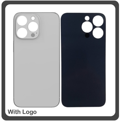 HQ OEM &Sigma;&upsilon;&mu;&beta;&alpha;&tau;ό &Gamma;&iota;&alpha; Apple iPhone 13 Pro, iPhone 13Pro (A2638, A2483, A2636, A2639) Premium Aftermarket Rear Back Battery Cover with Camera Big Hole &Pi;ί&sigma;&omega; &Kappa;ά&lambda;&upsilon;&mu;&mu;&alpha; &Pi;&lambda;ά&tau;&eta; &Kappa;&alpha;&pi;ά&kappa;&iota; &Mu;&pi;&alpha;&tau;&alpha;&rho;ί&alpha;&sigmaf; Silver &Alpha;&sigma;&eta;&mu;ί​ (Grade AAA+++)