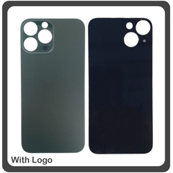 HQ OEM &Sigma;&upsilon;&mu;&beta;&alpha;&tau;ό &Gamma;&iota;&alpha; Apple iPhone 13 Pro Max (A2643, A2484, A2641) Aftermarket Rear Back Battery Cover with Camera Big Hole &Pi;ί&sigma;&omega; &Kappa;ά&lambda;&upsilon;&mu;&mu;&alpha; &Pi;&lambda;ά&tau;&eta; &Kappa;&alpha;&pi;ά&kappa;&iota; &Mu;&pi;&alpha;&tau;&alpha;&rho;ί&alpha;&sigmaf; Alpine Green &Pi;&rho;ά&sigma;&iota;&nu;&omicron; (Premium A+)