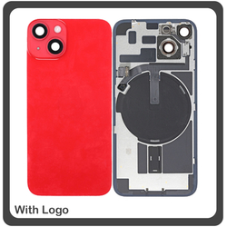 iPhone 14 Plus, iPhone 14+ (A2886, A2632) Rear Back Battery Cover &Pi;ί&sigma;&omega; &Kappa;ά&lambda;&upsilon;&mu;&mu;&alpha; &Kappa;&alpha;&pi;ά&kappa;&iota; &Pi;&lambda;ά&tau;&eta; &Mu;&pi;&alpha;&tau;&alpha;&rho;ί&alpha;&sigmaf; + Camera Lens &Tau;&zeta;&alpha;&mu;ά&kappa;&iota; &Kappa;ά&mu;&epsilon;&rho;&alpha;&sigmaf; Red &Kappa;ό&kappa;&kappa;&iota;&nu;&omicron; (Ref By Apple)