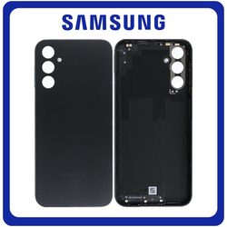 &Gamma;&nu;ή&sigma;&iota;&alpha; Original Samsung Galaxy A14 4G, (SM-A145F, SM-A145F/DSN) Rear Back Battery Cover &Pi;ί&sigma;&omega; &Kappa;ά&lambda;&upsilon;&mu;&mu;&alpha; &Kappa;&alpha;&pi;ά&kappa;&iota; &Pi;&lambda;ά&tau;&eta; &Mu;&pi;&alpha;&tau;&alpha;&rho;ί&alpha;&sigmaf; Black &Mu;&alpha;ύ&rho;&omicron; GH81-23536A (Service Pack By Samsung)