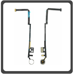 HQ OEM &Sigma;&upsilon;&mu;&beta;&alpha;&tau;ό &Gamma;&iota;&alpha; iPad 10.2 inch 2020 8th Gen (A2428, A2429, A2270) Home Button &Kappa;&epsilon;&nu;&tau;&rho;&iota;&kappa;ό &Kappa;&omicron;&upsilon;&mu;&pi;ί + Flex Cable White Ά&sigma;&pi;&rho;&omicron; (Grade AAA+++)