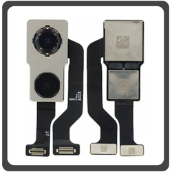 HQ OEM &Sigma;&upsilon;&mu;&beta;&alpha;&tau;ό &Gamma;&iota;&alpha; Apple Iphone 11 (A2221, A2111, A2223, iPhone12,1) Main Rear Back Camera Module Flex  &Pi;ί&sigma;&omega; &Kappa;&epsilon;&nu;&tau;&rho;&iota;&kappa;ή &Kappa;ά&mu;&epsilon;&rho;&alpha; 12+12 MP (Grade AAA+++)