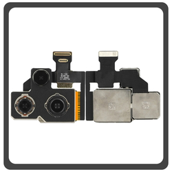 Original For Apple iPhone 12 Pro Max (A2411, A2342) Main Rear Back Camera Module Flex &Kappa;&epsilon;&nu;&tau;&rho;&iota;&kappa;ή &Kappa;ά&mu;&epsilon;&rho;&alpha; 12+12+12 Pulled