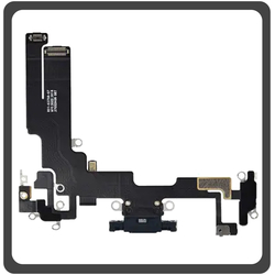 &Gamma;&nu;ή&sigma;&iota;&alpha; Original For iPhone 14, iPhone14 (A2882, A2649) Charging Dock Connector Lightning Flex With Board &Kappa;&alpha;&lambda;&omega;&delta;&iota;&omicron;&tau;&alpha;&iota;&nu;ί&alpha; &Kappa;&omicron;&nu;έ&kappa;&tau;&omicron;&rho;&alpha;&sigmaf; &Phi;ό&rho;&tau;&iota;&sigma;&eta;&sigmaf; + Microphone &Mu;&iota;&kappa;&rho;ό&phi;&omega;&nu;&omicron; Midnight &Mu;&alpha;ύ&rho;&omicron; Pulled