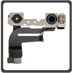 &Gamma;&nu;ή&sigma;&iota;&alpha; Original For iPhone 12 Mini (A2399, A2176) Front Selfie Camera Flex &Mu;&pi;&rho;&omicron;&sigma;&tau;&iota;&nu;ή &Kappa;ά&mu;&epsilon;&rho;&alpha; 12 MP, f/2.2, 23mm (wide), 1/3.6" Pulled