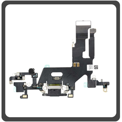 &Gamma;&nu;ή&sigma;&iota;&alpha; Original For iPhone 11, iPhone11 (A2221, A2111), Charging Dock Connector Lightning Flex With Board &Kappa;&alpha;&lambda;&omega;&delta;&iota;&omicron;&tau;&alpha;&iota;&nu;ί&alpha; &Kappa;&omicron;&nu;έ&kappa;&tau;&omicron;&rho;&alpha;&sigmaf; &Phi;ό&rho;&tau;&iota;&sigma;&eta;&sigmaf; + Microphone &Mu;&iota;&kappa;&rho;ό&phi;&omega;&nu;&omicron; Black &Mu;&alpha;ύ&rho;&omicron; Pulled