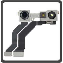 &Gamma;&nu;ή&sigma;&iota;&alpha; Original For iPhone 13 Mini, iPhone 13Mini (A2628, A2481) Front Selfie Camera Flex &Mu;&pi;&rho;&omicron;&sigma;&tau;&iota;&nu;ή &Kappa;ά&mu;&epsilon;&rho;&alpha; 12 MP, f/2.2, 23mm (wide), 1/3.6" Pulled