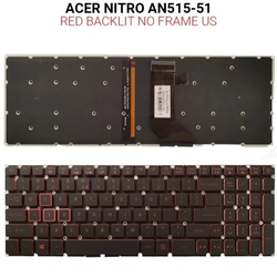 &Pi;&lambda;&eta;&kappa;&tau;&rho;&omicron;&lambda;ό&gamma;&iota;&omicron; Acer Nitro An515-51 With red Backlit no Frame us