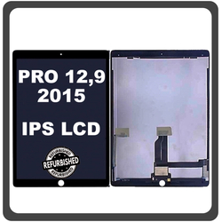 iPad Pro 12.9 (2015) (A1584, A1652, iPad6,7, iPad6,8) IPS LCD Display Aseembly Screen &Omicron;&theta;ό&nu;&eta; + Touch Digitizer Unit &Mu;&eta;&chi;&alpha;&nu;&iota;&sigma;&mu;ό&sigmaf; A&phi;ή&sigmaf; Black &Mu;&alpha;ύ&rho;&omicron; (Ref By Apple)