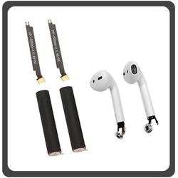 HQ OEM &Sigma;&upsilon;&mu;&beta;&alpha;&tau;ό &Mu;&epsilon; Apple Airpods 1/2 Gen Battery &Mu;&pi;&alpha;&tau;&alpha;&rho;ί&alpha; 25mAh (Premium A+​)