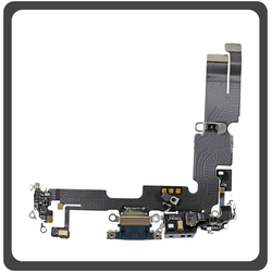 iPhone 14 Plus (A2886, A2632) Lightning USB Charging Dock Connector Lightning Flex &Kappa;&alpha;&lambda;&omega;&delta;&iota;&omicron;&tau;&alpha;&iota;&nu;ί&alpha; &Kappa;&omicron;&nu;έ&kappa;&tau;&omicron;&rho;&alpha;&sigmaf; &Phi;ό&rho;&tau;&iota;&sigma;&eta;&sigmaf; + Microphone &Mu;&iota;&kappa;&rho;ό&phi;&omega;&nu;&omicron; Midnight Black &Mu;&alpha;ύ&rho;&omicron; (Ref By Apple)