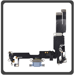 iPhone 14 Plus (A2886, A2632) Lightning USB Charging Dock Connector Lightning Flex &Kappa;&alpha;&lambda;&omega;&delta;&iota;&omicron;&tau;&alpha;&iota;&nu;ί&alpha; &Kappa;&omicron;&nu;έ&kappa;&tau;&omicron;&rho;&alpha;&sigmaf; &Phi;ό&rho;&tau;&iota;&sigma;&eta;&sigmaf; + Microphone &Mu;&iota;&kappa;&rho;ό&phi;&omega;&nu;&omicron; Blue &Mu;&pi;&lambda;&epsilon; (Ref By Apple)