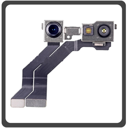 &Gamma;&nu;ή&sigma;&iota;&alpha; Original For Apple iPhone 13 Pro, iPhone 13Pro (A2638, A2483), Front Selfie Camera Flex 12 MP, f/2.2, 23mm (wide), 1/3.6" + Proximity Sensor Flex Pulled