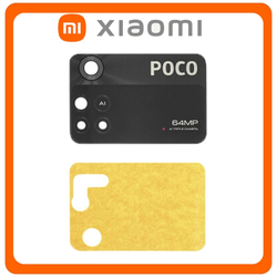 HQ OEM &Sigma;&upsilon;&mu;&beta;&alpha;&tau;ό &Mu;&epsilon; Xiaomi Poco M4 Pro (MZB0B5VIN, 2201117PI), Rear Back Camera Glass Lens &Pi;ί&sigma;&omega; &Tau;&zeta;&alpha;&mu;ά&kappa;&iota; &Kappa;ά&mu;&epsilon;&rho;&alpha;&sigmaf; (Premium A+​)