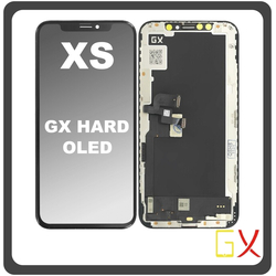 HQ OEM &Sigma;&upsilon;&mu;&beta;&alpha;&tau;ό &Mu;&epsilon; Apple iPhone XS (A2097, A1920) GX Hard OLED LCD Display Screen Assembly &Omicron;&theta;ό&nu;&eta; + Touch Screen Digitizer &Mu;&eta;&chi;&alpha;&nu;&iota;&sigma;&mu;ό&sigmaf; &Alpha;&phi;ή&sigmaf; Black &Mu;&alpha;ύ&rho;&omicron; (Premium A+)