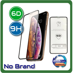 Tempered Glass 6D Τζαμάκι Οθόνης For Apple iPhone XR/11 Black Μαύρο 9H