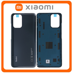 &Gamma;&nu;ή&sigma;&iota;&alpha; Original Xiaomi Redmi Note 10S (M2101K7BG, M2101K7BI) Rear Back Battery Cover &Pi;ί&sigma;&omega; &Kappa;&alpha;&pi;ά&kappa;&iota; &Pi;&lambda;ά&tau;&eta; &Mu;&pi;&alpha;&tau;&alpha;&rho;ί&alpha;&sigmaf; Shadow Black &Mu;&alpha;ύ&rho;&omicron; 550500015E9T 55050000Z19T (Service Pack By Xiaomi)