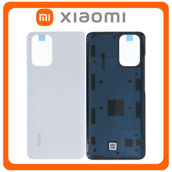 HQ OEM &Sigma;&upsilon;&mu;&beta;&alpha;&tau;ό &Mu;&epsilon; Xiaomi Redmi Note 10 4G (M2101K7AI, M2101K7AG), Redmi Note 10S (M2101K7BG, M2101K7BI), Rear Back Battery Cover &Pi;ί&sigma;&omega; &Kappa;ά&lambda;&upsilon;&mu;&mu;&alpha; &Kappa;&alpha;&pi;ά&kappa;&iota; &Pi;&lambda;ά&tau;&eta; &Mu;&pi;&alpha;&tau;&alpha;&rho;ί&alpha;&sigmaf; Pebble White Ά&sigma;&pi;&rho;&omicron; (Premium A+​)