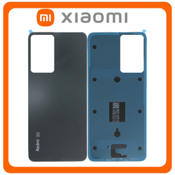 HQ OEM &Sigma;&upsilon;&mu;&beta;&alpha;&tau;ό &Mu;&epsilon; Xiaomi Redmi Note 11 Pro Plus 5G, Redmi Note 11 Pro Plus 5G (21091116UG, 21091116UC) Rear Back Battery Cover &Pi;ί&sigma;&omega; &Kappa;&alpha;&pi;ά&kappa;&iota; &Pi;&lambda;ά&tau;&eta; &Mu;&pi;&alpha;&tau;&alpha;&rho;ί&alpha;&sigmaf; Mysterious Black &Mu;&alpha;ύ&rho;&omicron; (Premium A+​)