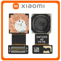 HQ OEM &Sigma;&upsilon;&mu;&beta;&alpha;&tau;ό &Mu;&epsilon; Xiaomi Redmi 9, Redmi9 (M2004J19G, M2004J19C) Main Rear Back Camera Module Flex &Pi;ί&sigma;&omega; &Kappa;&epsilon;&nu;&tau;&rho;&iota;&kappa;ή &Kappa;ά&mu;&epsilon;&rho;&alpha; 13 MP, f/2.2, 28mm (wide), 1/3.1", 1.12&micro;m, PDAF (Premium A+​)