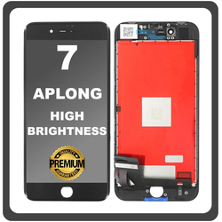 HQ OEM &Sigma;&upsilon;&mu;&beta;&alpha;&tau;ό &Mu;&epsilon; Apple iPhone 7, iPhone7 (A1660, A1778) APLONG High Brightness LCD Display Screen Assembly &Omicron;&theta;ό&nu;&eta; + Touch Screen Digitizer &Mu;&eta;&chi;&alpha;&nu;&iota;&sigma;&mu;ό&sigmaf; &Alpha;&phi;ή&sigmaf; Black &Mu;&alpha;ύ&rho;&omicron; (Premium A+) (Lifetime Warranty &Gamma;&iota;&alpha; &Sigma;&upsilon;&nu;&epsilon;&rho;&gamma;ά&tau;&epsilon;&sigmaf; B2B​)