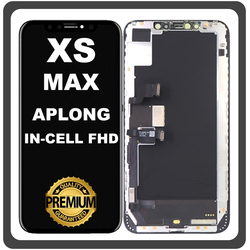 HQ OEM &Sigma;&upsilon;&mu;&beta;&alpha;&tau;ό &Mu;&epsilon; Apple iPhone XS Max, iPhone XsMax (A1921, A2101) APLONG InCell FHD LCD Display Screen Assembly &Omicron;&theta;ό&nu;&eta; + Touch Screen Digitizer &Mu;&eta;&chi;&alpha;&nu;&iota;&sigma;&mu;ό&sigmaf; &Alpha;&phi;ή&sigmaf; Black &Mu;&alpha;ύ&rho;&omicron; (Premium A+) (Lifetime Warranty &Gamma;&iota;&alpha; &Sigma;&upsilon;&nu;&epsilon;&rho;&gamma;&alpha;&tau;&epsilon;&sigmaf; B2B​)