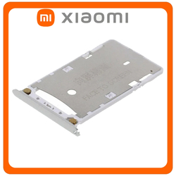 &Gamma;&nu;ή&sigma;&iota;&alpha; Original Xiaomi Redmi 3 (2015816), Xiaomi Redmi 3s (2016031) SIM Card Tray + Micro SD Tray Silver &Alpha;&sigma;&eta;&mu;ί (Service Pack By Xiaomi)
