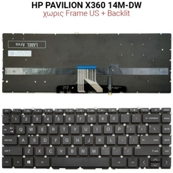 &Pi;&lambda;&eta;&kappa;&tau;&rho;&omicron;&lambda;ό&gamma;&iota;&omicron; hp Pavilion X360 14m-dw no Frame us + Backlit