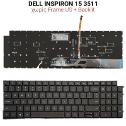 &Pi;&lambda;&eta;&kappa;&tau;&rho;&omicron;&lambda;ό&gamma;&iota;&omicron; Dell Inspiron 15 3511 no Frame us + Backlit