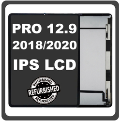 iPad Pro 12.9 (2018) (A2014), iPad Pro 12.9 (2020) IPS LCD Display Aseembly Screen &Omicron;&theta;ό&nu;&eta; + Touch Digitizer Unit &Mu;&eta;&chi;&alpha;&nu;&iota;&sigma;&mu;ό&sigmaf; A&phi;ή&sigmaf; Space Gray &Mu;&alpha;ύ&rho;&omicron; (Ref By Apple)