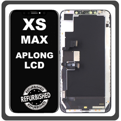 iPhone XS Max, iPhone XsMax (A1921, A2101) APLONG LCD Display Screen Assembly &Omicron;&theta;ό&nu;&eta; + Touch Screen Digitizer &Mu;&eta;&chi;&alpha;&nu;&iota;&sigma;&mu;ό&sigmaf; &Alpha;&phi;ή&sigmaf; Black &Mu;&alpha;ύ&rho;&omicron; (Ref By Apple) (Lifetime Warranty &Gamma;&iota;&alpha; &Sigma;&upsilon;&nu;&epsilon;&rho;&gamma;&alpha;&tau;&epsilon;&sigmaf; B2B​)