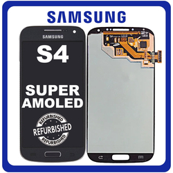 New Refurbished For Samsung I9500 Galaxy S4 (GT-I9500, SGH-I337M) Super AMOLED Display Screen Assembly &Omicron;&theta;ό&nu;&eta; + Touch Screen Digitizer &Mu;&eta;&chi;&alpha;&nu;&iota;&sigma;&mu;ό&sigmaf; &Alpha;&phi;ή&sigmaf; Black Mist &Mu;&alpha;ύ&rho;&omicron;