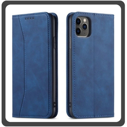 Θήκη Book, Δερματίνη Leather Print Wallet Case Blue Μπλε For iPhone 11 Pro