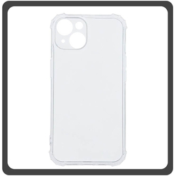 Θήκη Πλάτης - Back Cover, Silicone Σιλικόνη Material PC+TPU Protective Case Transparent Διάφανο For iPhone 14