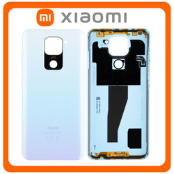 HQ OEM &Sigma;&upsilon;&mu;&beta;&alpha;&tau;ό &Mu;&epsilon; Xiaomi Redmi Note 9 Pro Max, Redmi Note 9 ProMax (M2003J6B1I) Rear Back Battery Cover &Pi;ί&sigma;&omega; &Kappa;&alpha;&pi;ά&kappa;&iota; &Pi;&lambda;ά&tau;&eta; &Mu;&pi;&alpha;&tau;&alpha;&rho;ί&alpha;&sigmaf; Interstellar Black &Mu;&alpha;ύ&rho;&omicron; (Premium A+​)