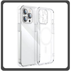 Θήκη Πλάτης - Back Cover Silicone Σιλικόνη Fine Hole Magnetic TPU Case Transparent Διάφανο For iPhone 11 Pro Max