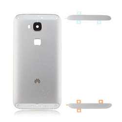 HQ OEM Huawei G8 (RIO-L01 RIO-L02 RIO-L03) Rear Back Battery Cover + Camera Lens, &Pi;ί&sigma;&omega; &Kappa;&alpha;&pi;ά&kappa;&iota; &Mu;&pi;&alpha;&tau;&alpha;&rho;ί&alpha;&sigmaf; Grey (Premium A+)