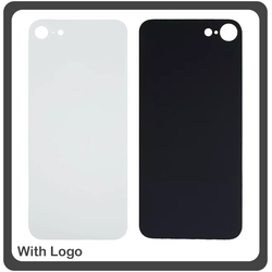 HQ OEM Apple iPhone 8, Iphone8 Battery Cover &Pi;ί&sigma;&omega; &Kappa;&alpha;&pi;ά&kappa;&iota; &Mu;&pi;&alpha;&tau;&alpha;&rho;ί&alpha;&sigmaf; White