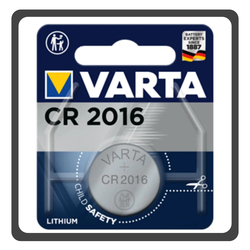 Varta Lithium, Battery Μπαταρία 3V CR2016