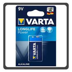Varta Longlife Power , Battery Μπαταρία 9V 4008496559862