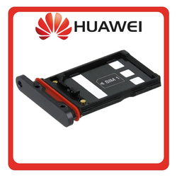 &Gamma;&nu;ή&sigma;&iota;&alpha; Original Huawei P30 Pro (VOG-L29, VOG-L09), SIM Card Tray + Micro SD Tray Black &Mu;&alpha;ύ&rho;&omicron; 51661LGC (Service Pack By Samsung)
