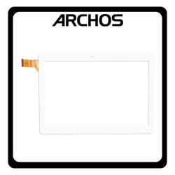 HQ OEM &Sigma;&upsilon;&mu;&beta;&alpha;&tau;ό &Mu;&epsilon; Archos Oxygen 101 4G (AC101OX4G), Touch Screen DIgitizer &Mu;&eta;&chi;&alpha;&nu;&iota;&sigma;&mu;ό&sigmaf; &Alpha;&phi;ή&sigmaf; &Tau;&zeta;ά&mu;&iota; White Ά&sigma;&pi;&rho;&omicron; (Premium A+​)