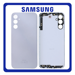 &Gamma;&nu;ή&sigma;&iota;&alpha; Original Samsung Galaxy A14 5G, Galaxy A 14 5G (SM-A146B, SM-A146B/DS) Rear Back Battery Cover &Pi;ί&sigma;&omega; &Kappa;&alpha;&pi;ά&kappa;&iota; &Pi;&lambda;ά&tau;&eta; &Mu;&pi;&alpha;&tau;&alpha;&rho;ί&alpha;&sigmaf; Silver &Alpha;&sigma;&eta;&mu;ί GH81-23638A (Service Pack By Samsung)