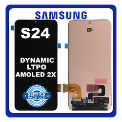 &Gamma;&nu;ή&sigma;&iota;&alpha; Original Samsung Galaxy S24 5G (SM-S921B, SM-S921B/DS) Dynamic LTPO AMOLED 2X LCD Display Screen Assembly &Omicron;&theta;ό&nu;&eta; + Touch Screen Digitizer &Mu;&eta;&chi;&alpha;&nu;&iota;&sigma;&mu;ό&sigmaf; &Alpha;&phi;ή&sigmaf; Black &Mu;&alpha;ύ&rho;&omicron; GH82-33286A (Service Pack By Samsung)