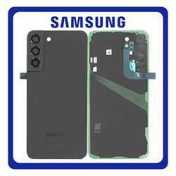 &Gamma;&nu;ή&sigma;&iota;&alpha; Original Samsung Galaxy S22 Plus 5G , S22+ 5G (SM-S906B, SM-S906B/DS) Rear Back Battery Cover &Pi;ί&sigma;&omega; &Kappa;&alpha;&pi;ά&kappa;&iota; &Pi;&lambda;ά&tau;&eta; &Mu;&pi;&alpha;&tau;&alpha;&rho;ί&alpha;&sigmaf; + Camera Lens &Tau;&zeta;&alpha;&mu;ά&kappa;&iota; &Kappa;ά&mu;&epsilon;&rho;&alpha;&sigmaf; Phantom Black &Mu;&alpha;ύ&rho;&omicron; GH82-27444A (Service Pack By Samsung)