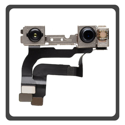 &Gamma;&nu;ή&sigma;&iota;&alpha; Original Apple iPhone 12 (A2407, A2341) / iPhone 12 Pro (A2407, A2341) Front Selfie Camera Flex 12MP &Mu;&pi;&rho;&omicron;&sigma;&tau;&iota;&nu;ή &Kappa;ά&mu;&epsilon;&rho;&alpha; Pulled